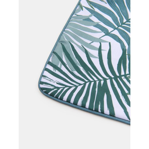 Sinsay - Poszewka na poduszkę z roślinnym wzorem - zielony Sinsay One Size Sinsay