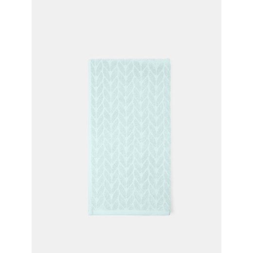 Sinsay - Ręcznik bawełniany żakardowy - zielony Sinsay One Size Sinsay