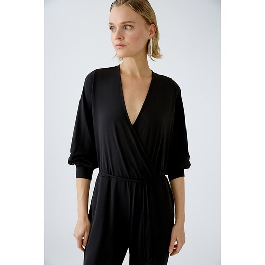 Oui Kombinezon w kolorze czarnym 42 wyprzedaż Limango Polska