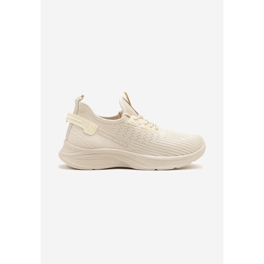 Buty sportowe damskie Born2be sneakersy na płaskiej podeszwie sznurowane