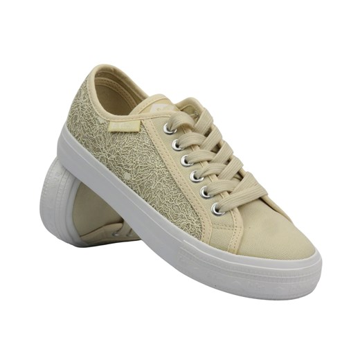 Trampki damskie LEE COOPER 25-31-3420L, beżowe ze sklepu ulubioneobuwie w kategorii Trampki damskie - zdjęcie 179079227