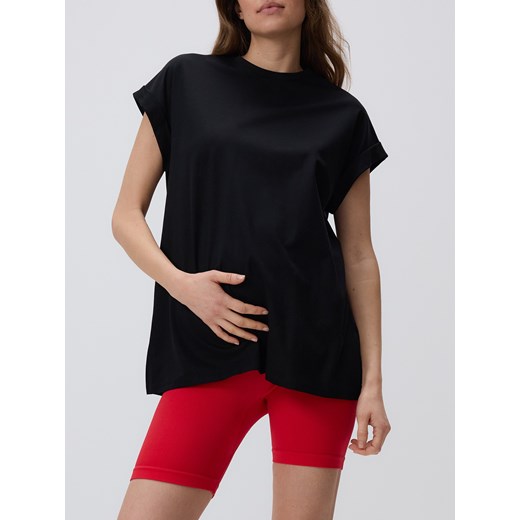 Reserved - T-shirt z modalem - czarny Reserved S Reserved