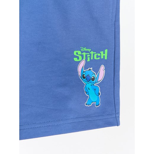 Sinsay - Szorty Stitch - niebieski Sinsay 98 Sinsay