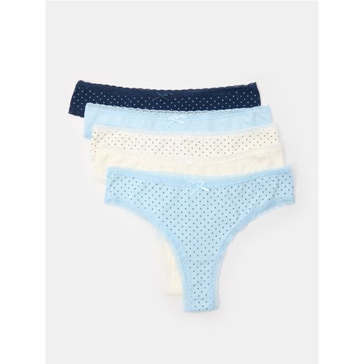 Sinsay - Majtki 5 pack - wielobarwny ze sklepu Sinsay w kategorii Majtki damskie - zdjęcie 179083328