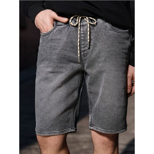 Sinsay - Szorty jeansowe jogger - szary ze sklepu Sinsay w kategorii Spodenki męskie - zdjęcie 179083338