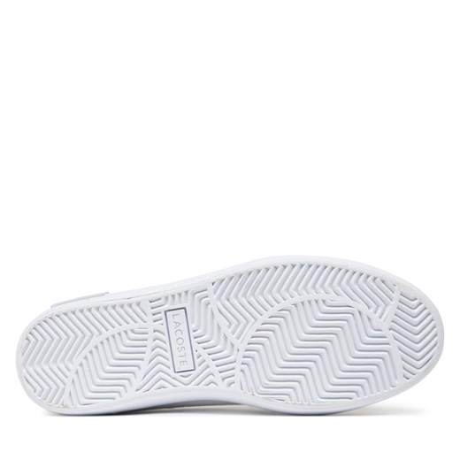 Buty sportowe damskie Lacoste sneakersy białe płaskie
