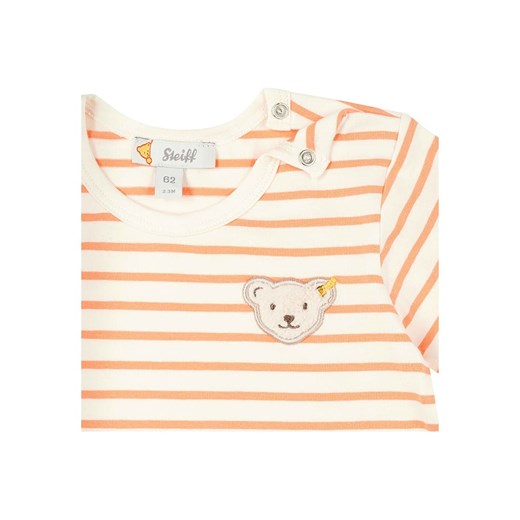 Steiff Koszulka w kolorze kremowo-pomarańczowym Steiff 62 okazja Limango Polska