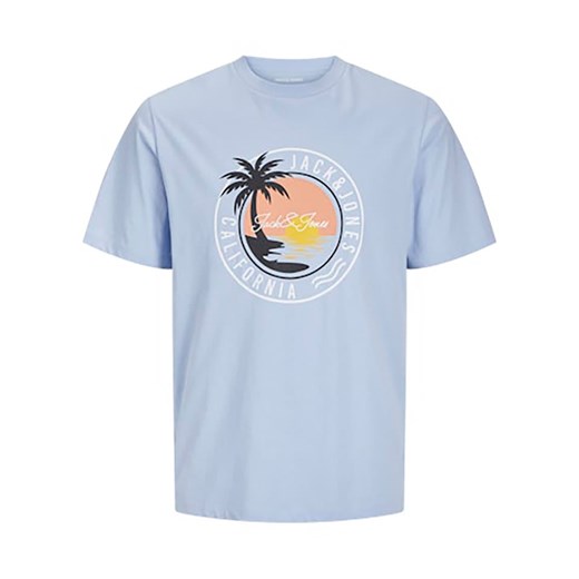T-shirt męski Jack & Jones z bawełny 