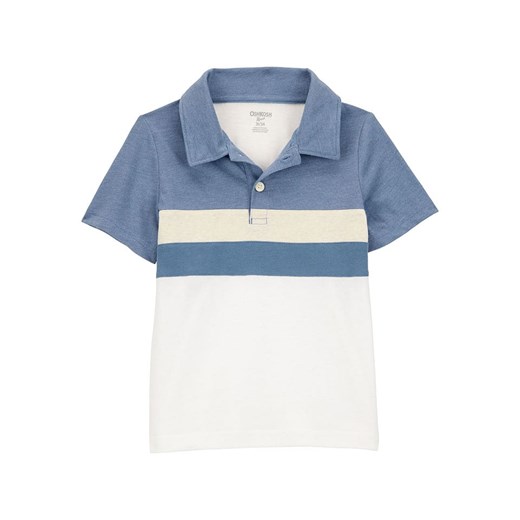 OshKosh Koszulka polo w kolorze niebiesko-kremowym Oshkosh 92 Limango Polska okazyjna cena