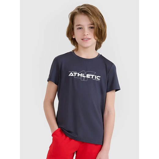 4F Koszulka w kolorze granatowym ze sklepu Limango Polska w kategorii T-shirty chłopięce - zdjęcie 179084719
