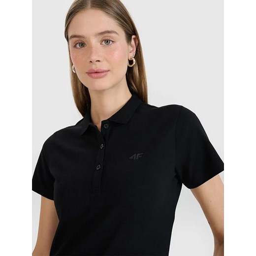 Bluzka damska 4F sportowa z kołnierzykiem 