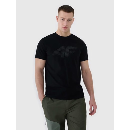 4F Koszulka w kolorze czarnym ze sklepu Limango Polska w kategorii T-shirty męskie - zdjęcie 179084817