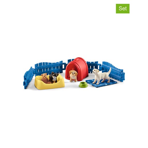 Schleich Zestaw figurek &quot;Puppy nursery&quot; - 3+ ze sklepu Limango Polska w kategorii Zabawki - zdjęcie 179085146