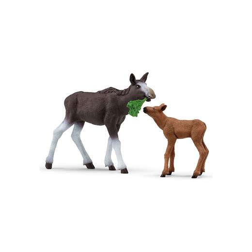 Schleich Zestaw figurek &quot;Moose with calf&quot; do zabawy - 3+ ze sklepu Limango Polska w kategorii Zabawki - zdjęcie 179085158