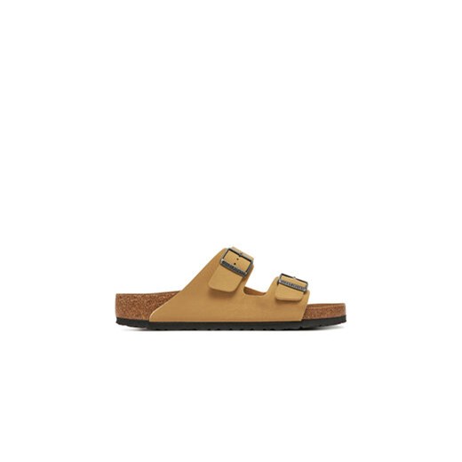 Birkenstock Klapki Arizona Birko-Flor 1029170 Beżowy ze sklepu MODIVO w kategorii Klapki męskie - zdjęcie 179085289