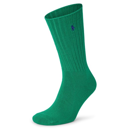 Polo Ralph Lauren Skarpety Mężczyźni zielony jednolity ze sklepu vangraaf w kategorii Skarpetki męskie - zdjęcie 179086445
