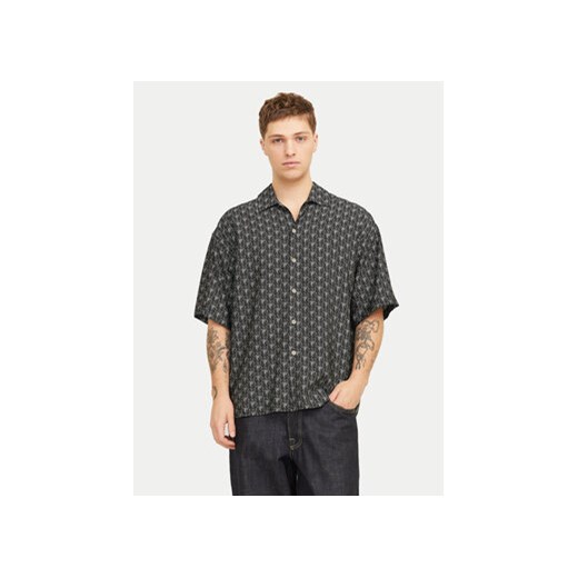 Jack&Jones Koszula Marshall 12271103 Czarny Wide Fit ze sklepu MODIVO w kategorii Koszule męskie - zdjęcie 179087815