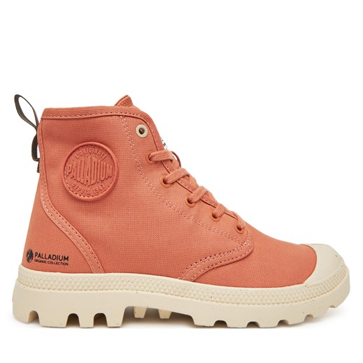 Trapery Palladium Pampa Hi Zip Organic 79101-666-M Pomarańczowy ze sklepu eobuwie.pl w kategorii Workery damskie - zdjęcie 179091905