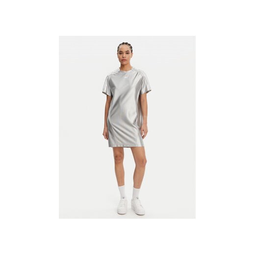 Sukienka Adidas z okrągłym dekoltem mini