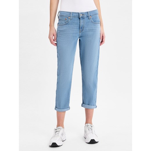 Levi's Dżinsy - Boyfriend Kobiety bielony jednolity ze sklepu vangraaf w kategorii Jeansy damskie - zdjęcie 179094125