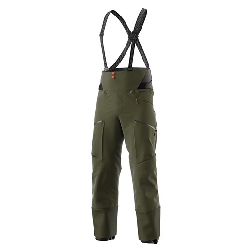 DYNAFIT Spodnie narciarskie &quot;Tigard GTX&quot; w kolorze khaki ze sklepu Limango Polska w kategorii Spodnie męskie - zdjęcie 179094278