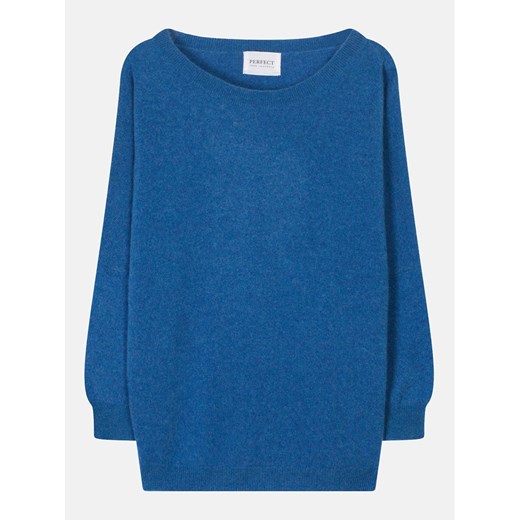 Perfect Cashmere Kaszmirowy sweter &quot;Molly&quot; w kolorze niebieskim Perfect Cashmere M Limango Polska promocyjna cena