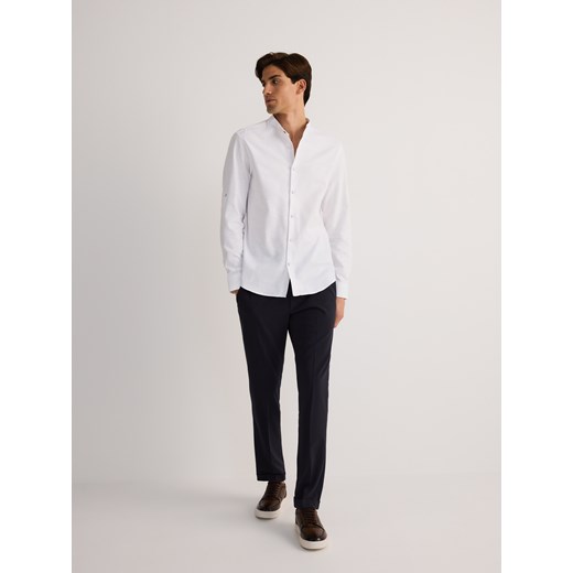 Reserved - Bawełniana koszula slim fit - biały Reserved XXL Reserved