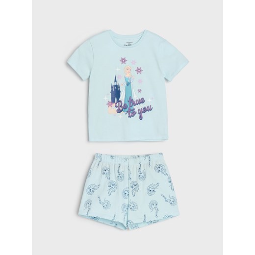 Sinsay - Piżama Frozen - błękitny Sinsay 104 Sinsay