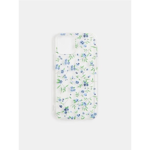 Sinsay - Etui na iPhone 15 w kwiaty - biały ze sklepu Sinsay w kategorii Etui - zdjęcie 179096419