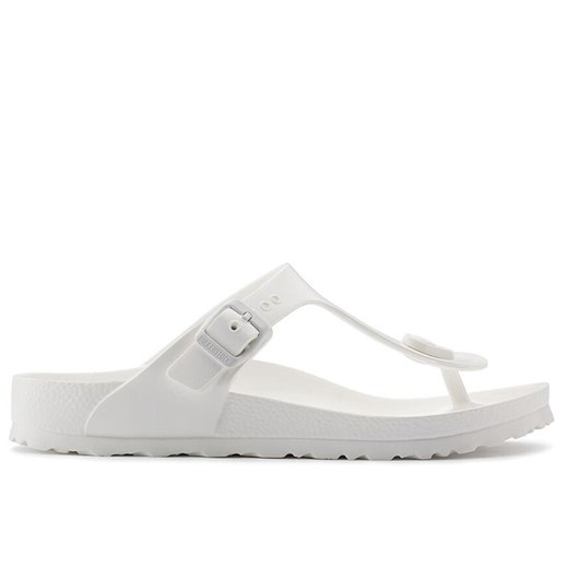 Japonki Birkenstock Gizeh Essentials 128221 - białe ze sklepu streetstyle24.pl w kategorii Klapki damskie - zdjęcie 179102005