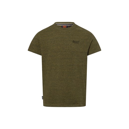 Superdry Koszulka męska Mężczyźni Bawełna oliwkowy marmurkowy ze sklepu vangraaf w kategorii T-shirty męskie - zdjęcie 179105955