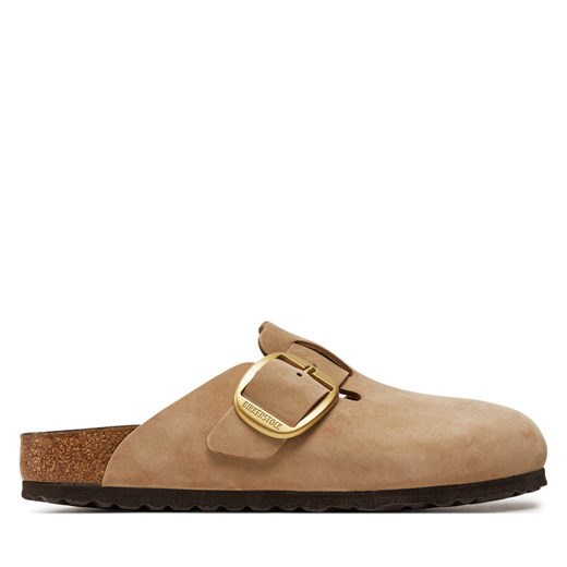 Klapki Birkenstock Boston Big Buckle 1028052 Beżowy 35 eobuwie.pl