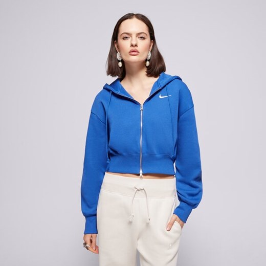 NIKE BLUZA ROZPINANA PHNX FLC LSE CROP FZ HDY ze sklepu Sizeer w kategorii Bluzy damskie - zdjęcie 179108665