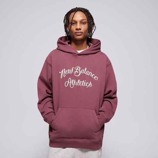 NEW BALANCE BLUZA Z KAPTUREM ATHLETICS RELAXED LEAGUE HOODIE ze sklepu Sizeer w kategorii Bluzy męskie - zdjęcie 179108675