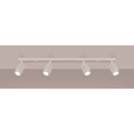 Beżowa stylowa lampa sufitowa - D303-Avium Lumes One Size Edinos.pl