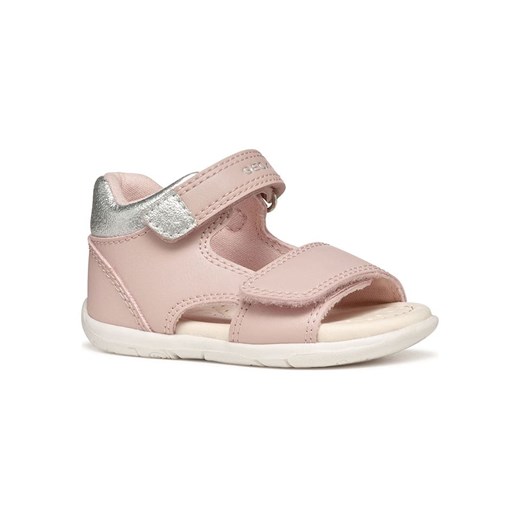 Geox Sandały &quot;Tapuz&quot; w kolorze srebrno-jasnoróżowym Geox 24 wyprzedaż Limango Polska