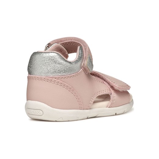 Geox Sandały &quot;Tapuz&quot; w kolorze srebrno-jasnoróżowym Geox 21 Limango Polska wyprzedaż