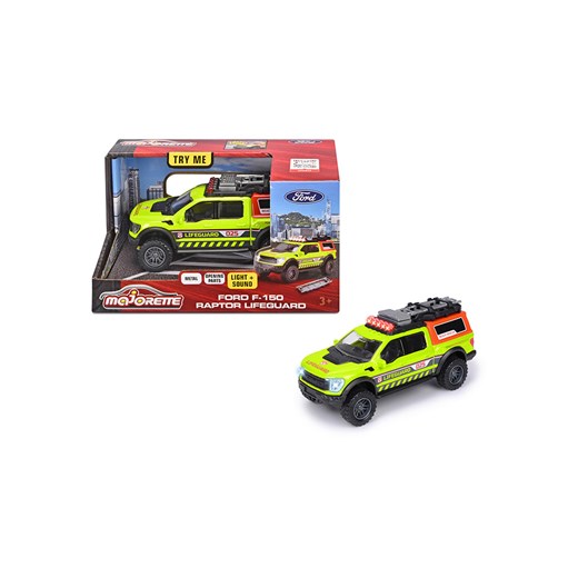 Majorette Samochód &quot;Ford F-150 Raptor Lifeguard&quot; - 3+ ze sklepu Limango Polska w kategorii Zabawki - zdjęcie 179109797