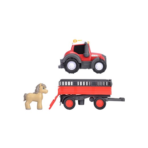Dickie Toys Traktor &quot;Massey Ferguson Animal Trailer&quot; - 12 m+ ze sklepu Limango Polska w kategorii Zabawki - zdjęcie 179109818