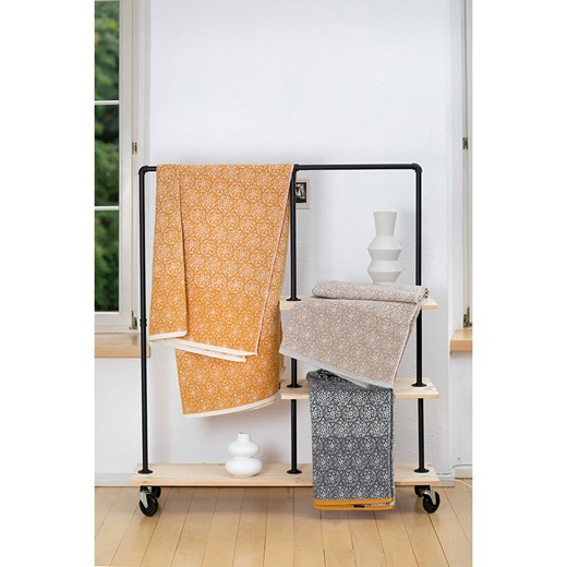 David Fussenegger Koc "Jade" w kolorze szarym David Fussenegger 200x150 cm okazja Limango Polska