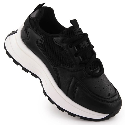 Buty sportowe na platformie czarne Big Star NN274A106 ze sklepu ButyModne.pl w kategorii Buty sportowe damskie - zdjęcie 179112516