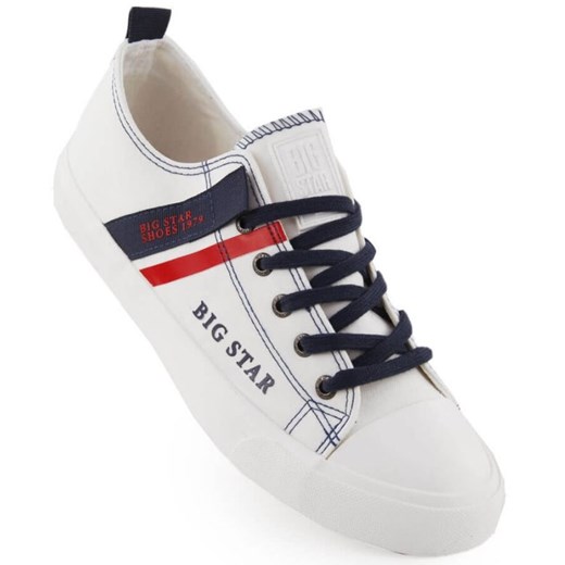 Trampki Big Star LL174005 białe ze sklepu ButyModne.pl w kategorii Trampki męskie - zdjęcie 179112556