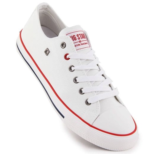 Klasyczne Trampki Big Star NN174301 białe 44 ButyModne.pl