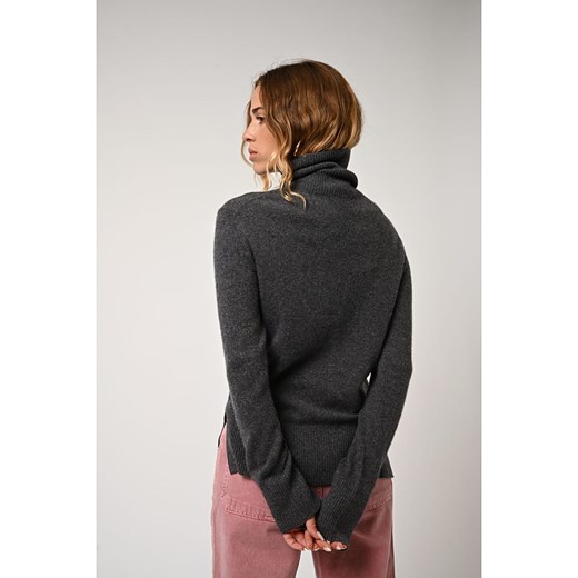 Sweter damski AUTHENTIC CASHMERE z kaszmiru z golfem 