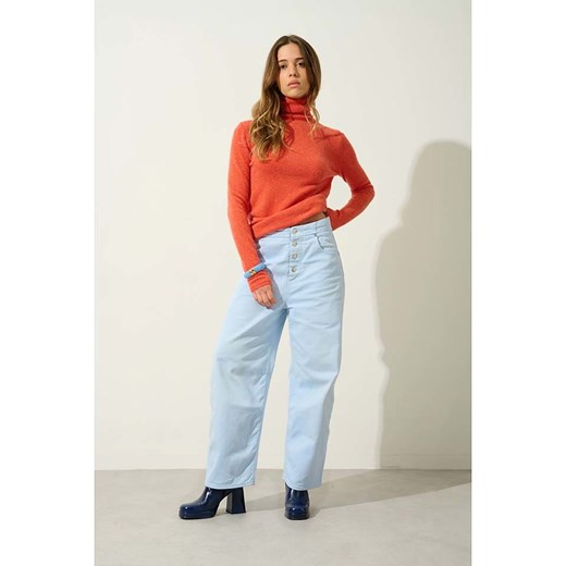 Sweter damski AUTHENTIC CASHMERE kaszmirowy casual 