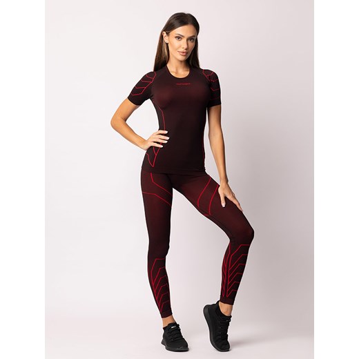 Spaio Koszulka termiczna &quot;Rapid&quot; w kolorze bordowym ze sklepu Limango Polska w kategorii Bluzki damskie - zdjęcie 179114426