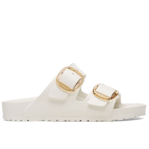 Klapki Birkenstock Arizona Big Buckle 1029651 - białe ze sklepu streetstyle24.pl w kategorii Klapki damskie - zdjęcie 179114496