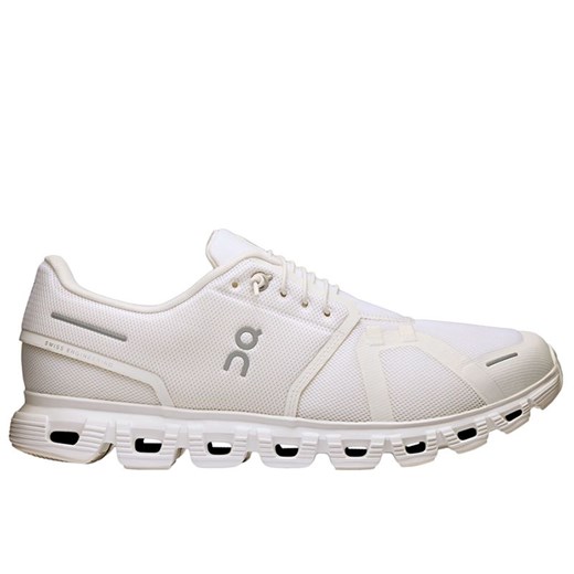 Buty męskie On Running Cloud 6 3MF10071200 - białe ze sklepu streetstyle24.pl w kategorii Buty sportowe męskie - zdjęcie 179114509