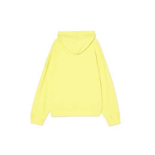 Cropp - Żółta bluza z grubego materiału - żółty Cropp S Cropp