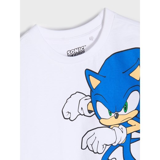 Sinsay - Koszulka Sonic the Hedgehog - biały Sinsay 110 Sinsay
